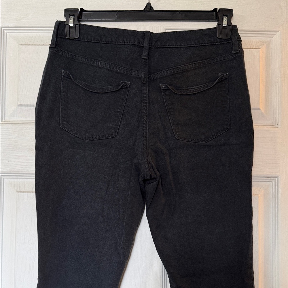 Universal Thread Women's Dark Black Skinny Jeans High Rise - Picture 4 of 7
